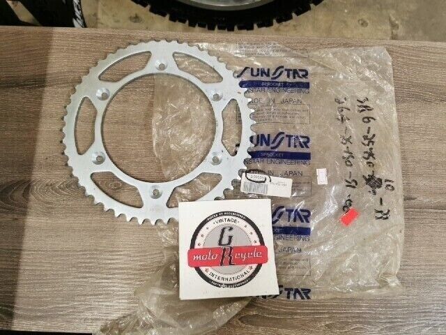 NOS SUNSTAR Yamaha TT600N IT250J IT490K WR400FK DRIVEN SPROCKET 50T 2-368550 J57
