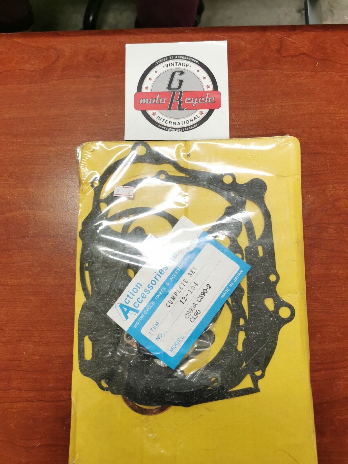 NOS Honda CS90A CS90-2 CL90 GASKET KIT COMPLETE 12-104 H37