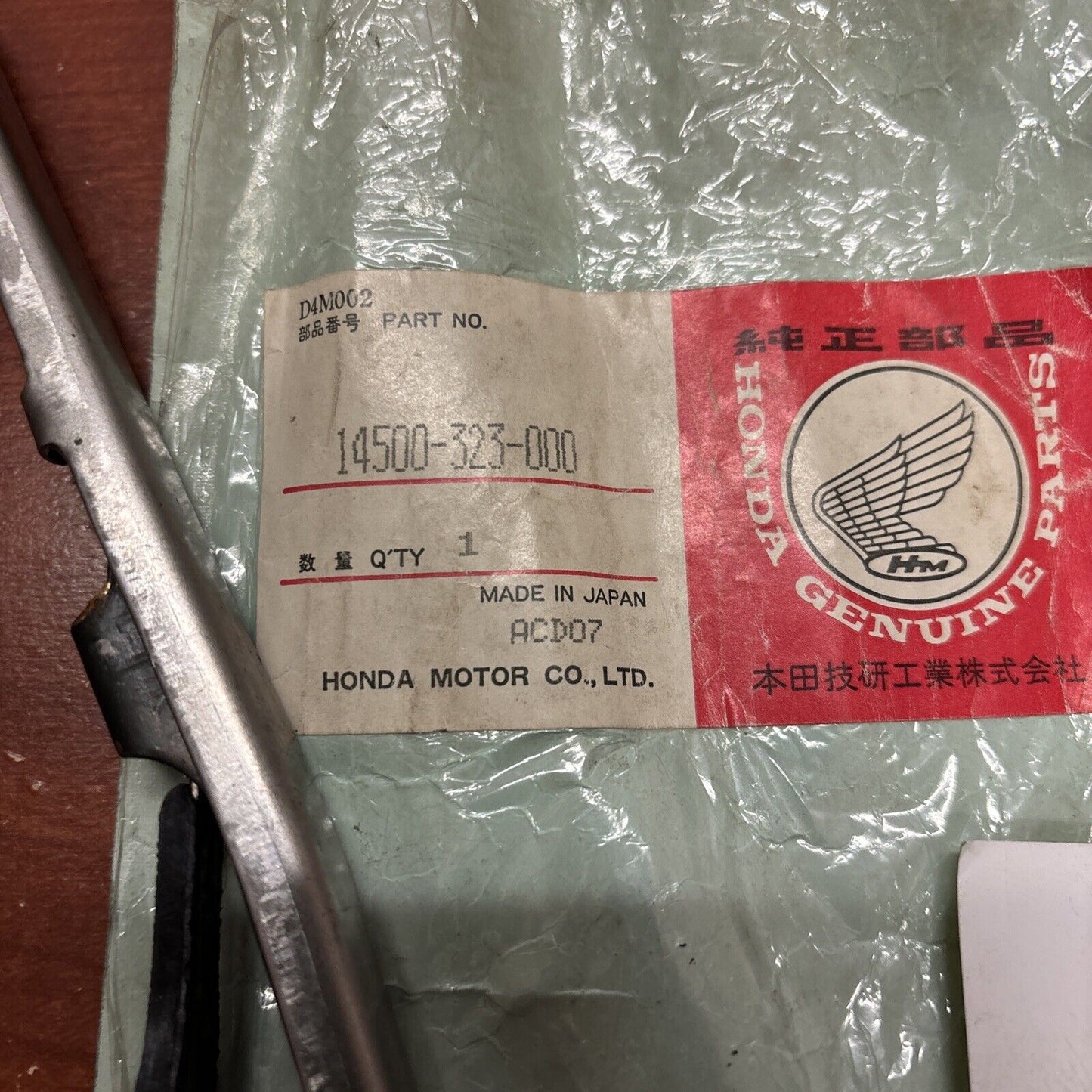 NOS Honda CB500 K0-K3 CB550 F0-F2 K0-K3 CHAIN TENSIONER 14500-323-000 H154