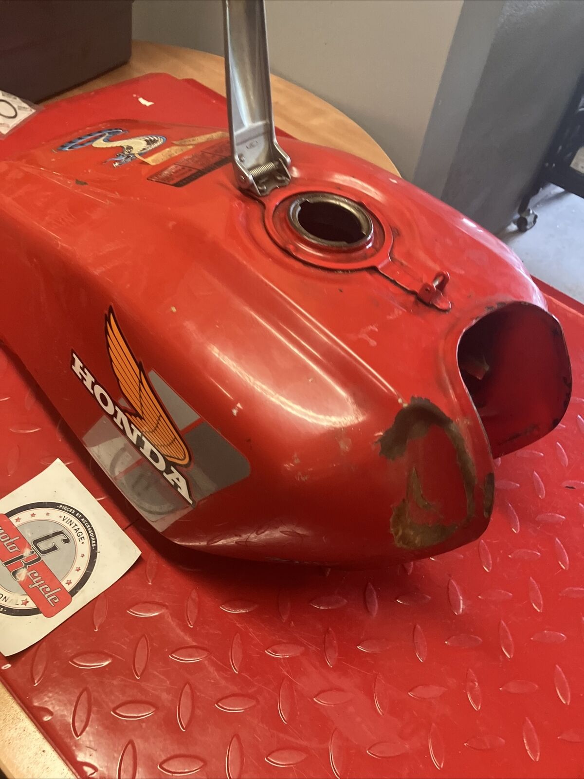 Honda FT500 1982 ascot 500 Fuel tank gas petrol reservoir