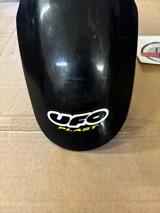 NOS UFO PLAST  KX125 KX250 F KX450F FRONT FENDER BLACK KA03736-001