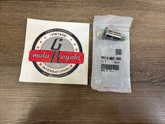 NOS Honda CR500R CR80R CR85R CR85RB BRAKE PIVOT SHAFT 46513-MAC-680 H138