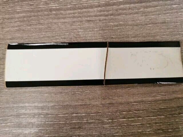 NOS YAMAHA GT80A GTMX STRIPE FENDER CUT (FOR REPRODUCTION) 368-21519-10-00 Y158