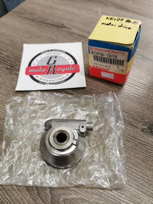 NOS KAWASAKI  KE125 1980 - 1983 CASE ASSY METER GEAR 41078-1019 K29