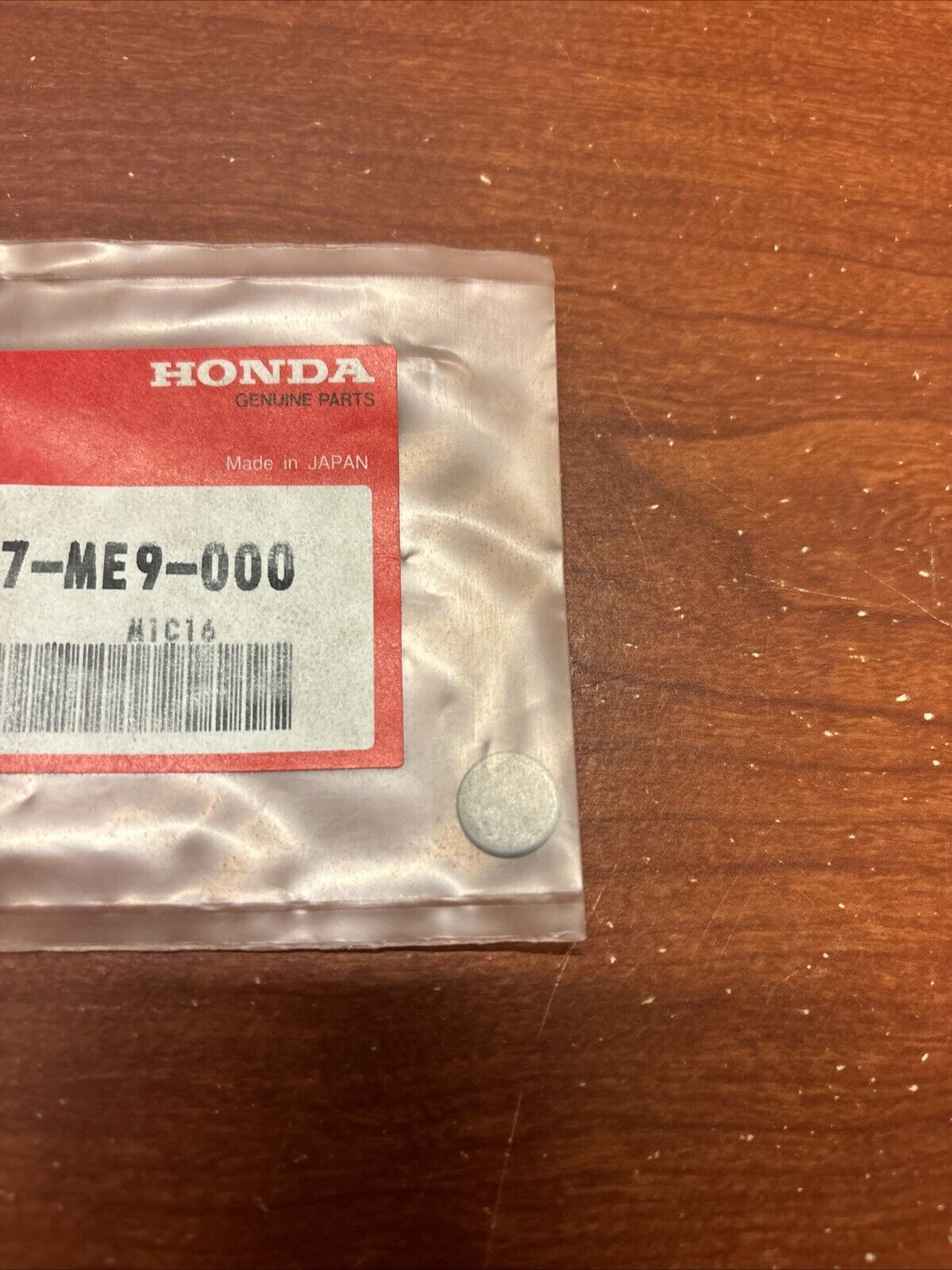 NOS Honda PC800 VT1100C VT750C TAPPET ADJUSTING SHIM 1.0MM 14467-ME9-000 H171