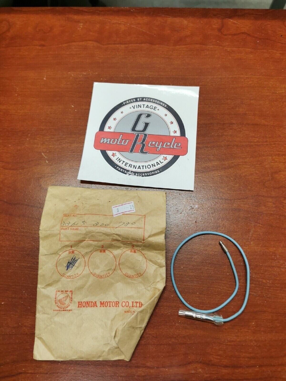 NOS Honda CB750 RIGHT TURN SIGNAL SUB CORD WIRING 33615-300-730 H33