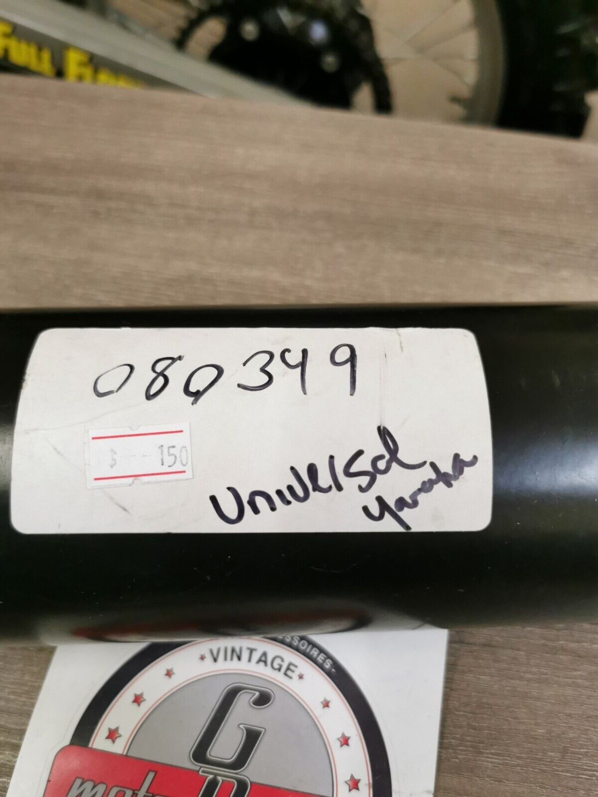 NOS EXHAUST UNIVERSAL YAMAHA 080349 J38