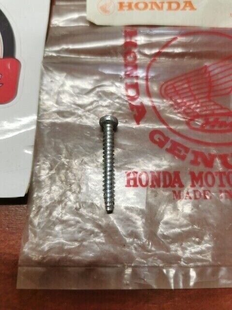 NOS Honda CBX1000 GB400 NH125 SA50 VF750C XR200R TAP SCREW 4x30 93901-34710 H71