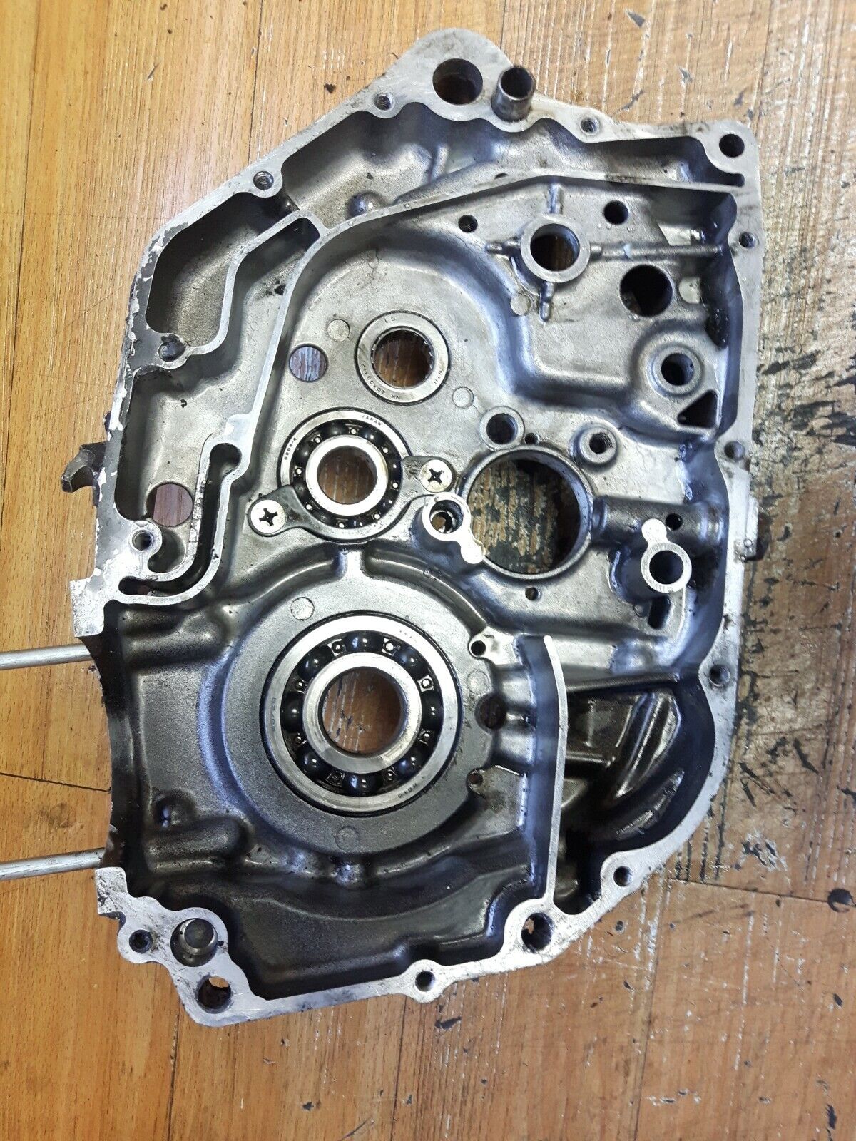 Kawasaki KLX125L 2003 crankcase crank cases  left right 2004 KLX125