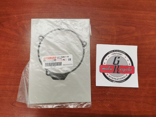 NOS Yamaha 1986- 90 YZ490 92 93 WR500 CRANKCASE COVER GASKET 1LV-15451-00-00 Y73