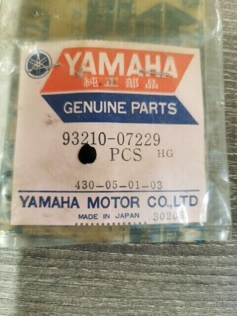 NOS YAMAHA TX500A 1974 TX500 1973 XS500B 1975 O-RING 93210-07229-00 Y159