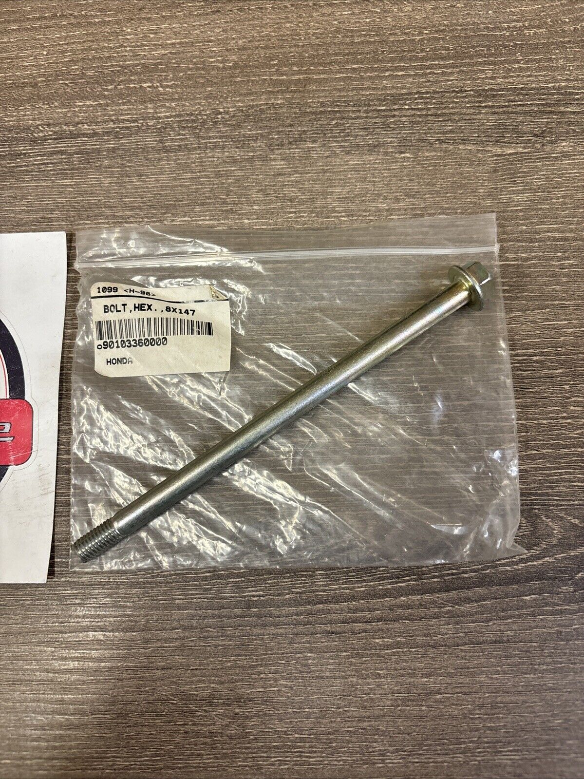 NOS Honda CR125M MR175 MT125 BOLT HEX. 8X147 90103-360-000 H134