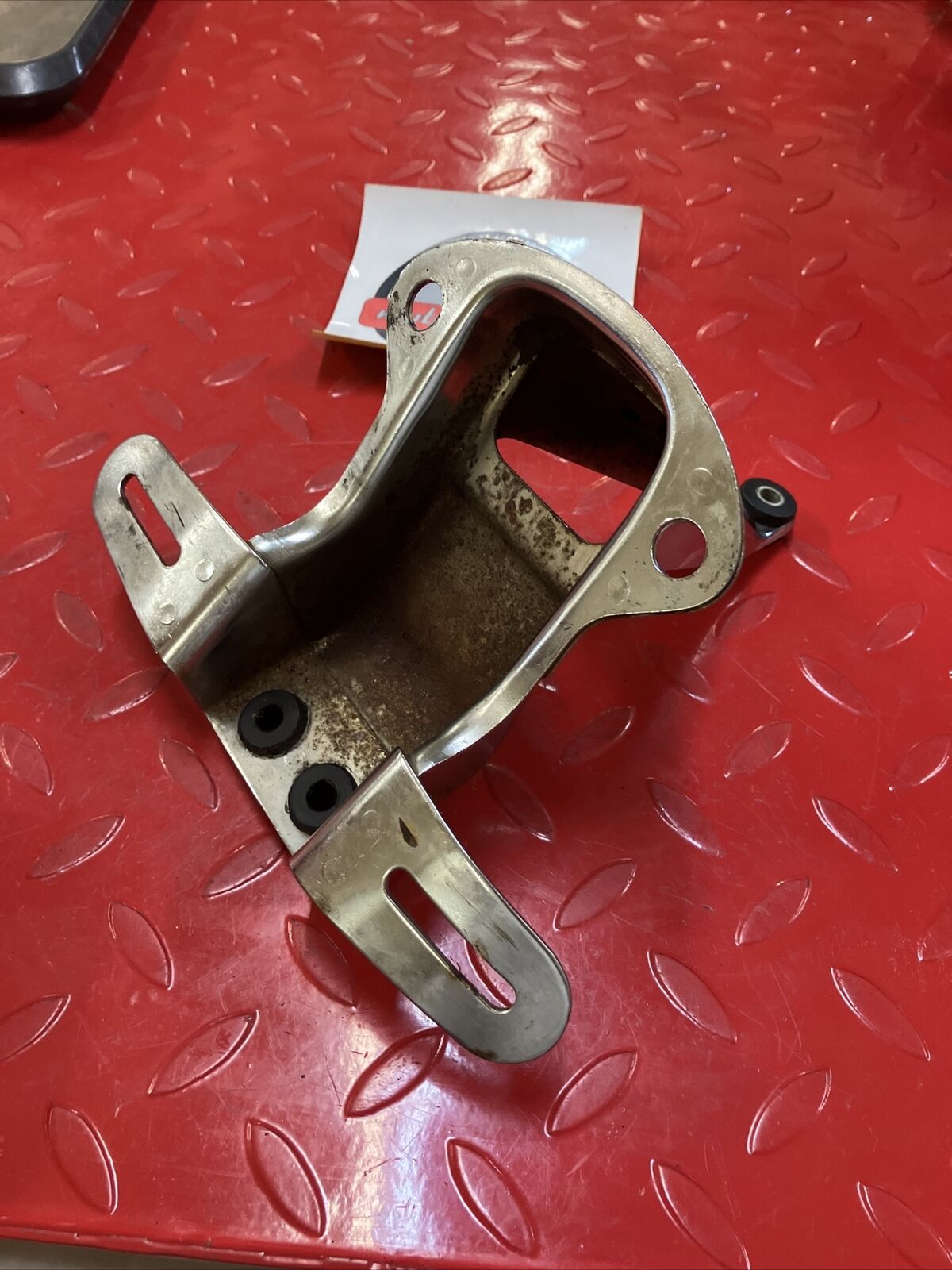 Yamaha RD400 1977 taillight tail light lamp license plate bracket holder 1976