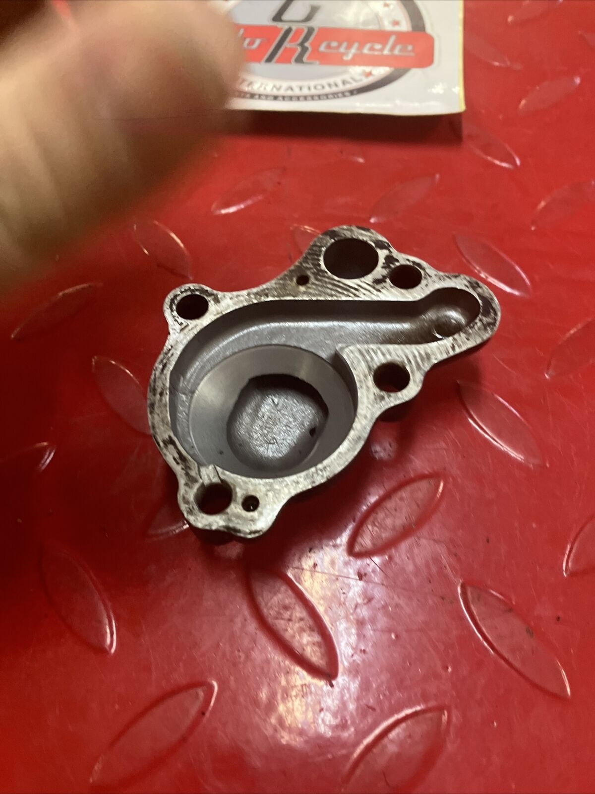 Honda CR80R 1990 waterpump water pump cover 1984 - 1995