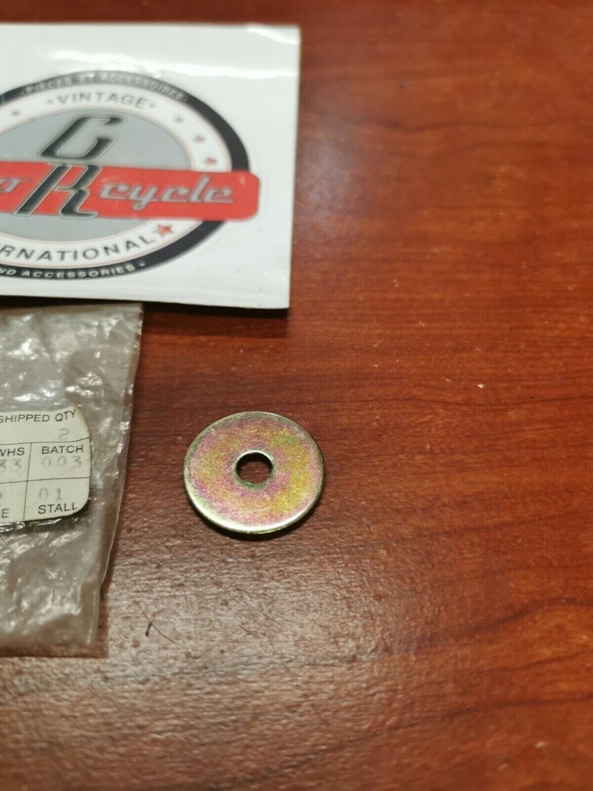 NOS YAMAHA FJ600 VK540 YZ80 TTR250 PLATE WASHER 90201-067A0-00 Y72