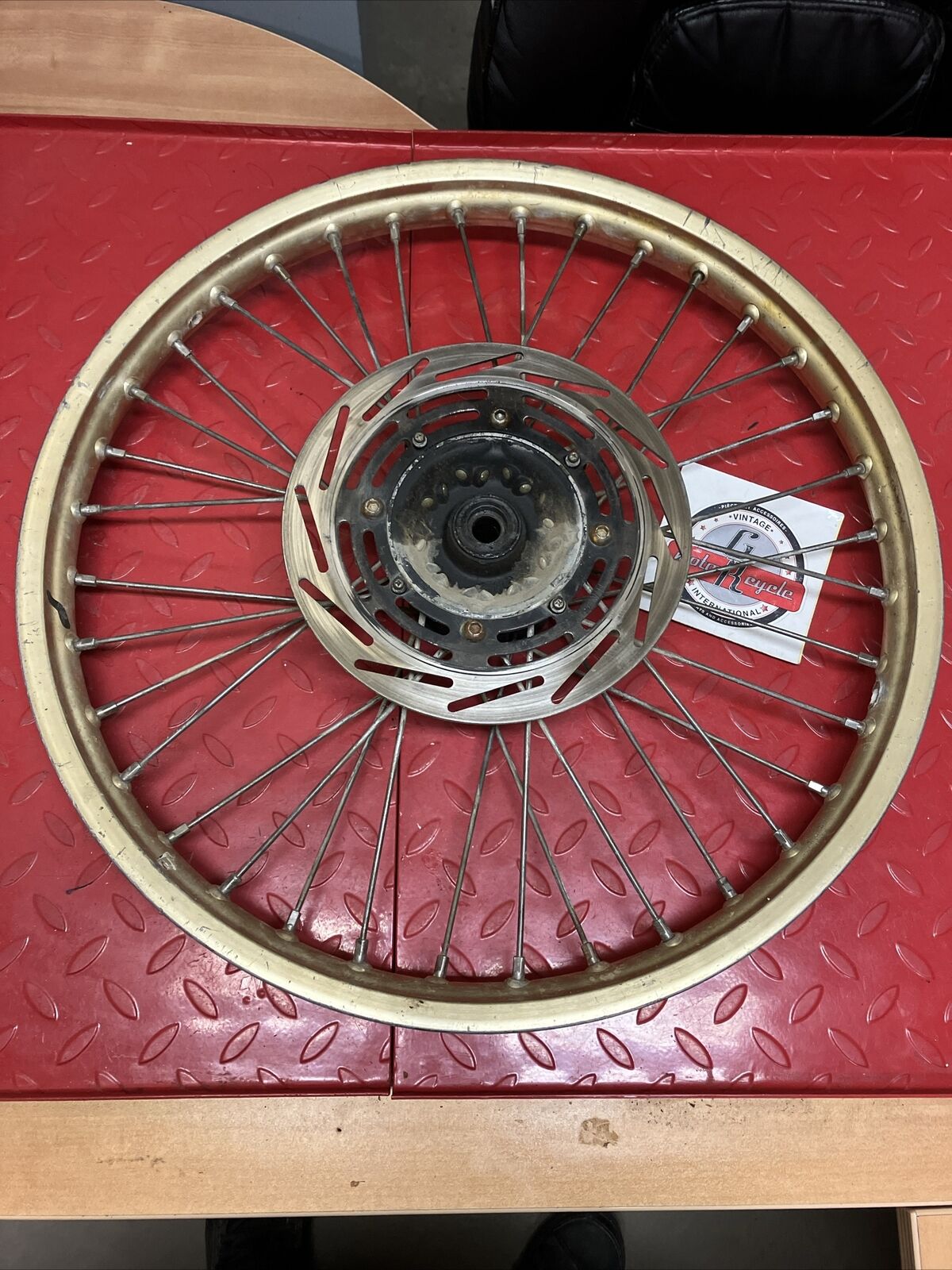 Honda CR125R 1987 Front wheel hub rim CR250R CR500R 1986