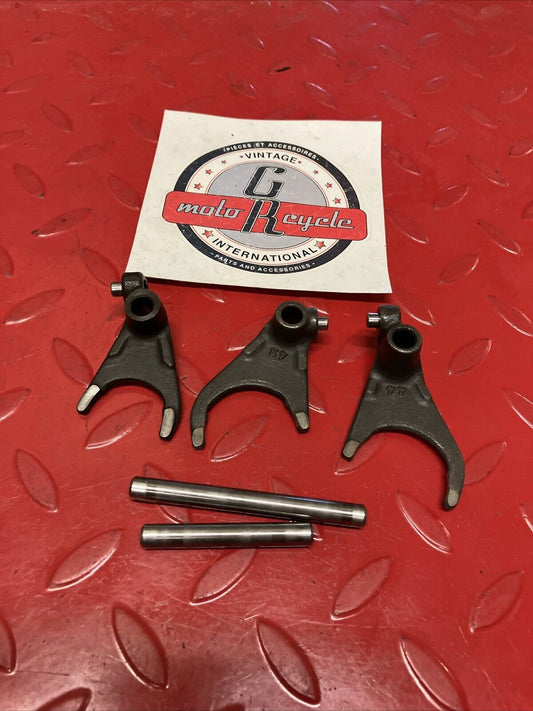 Kawasaki KDX200 1986 gearshift gear shift transmission forks 2