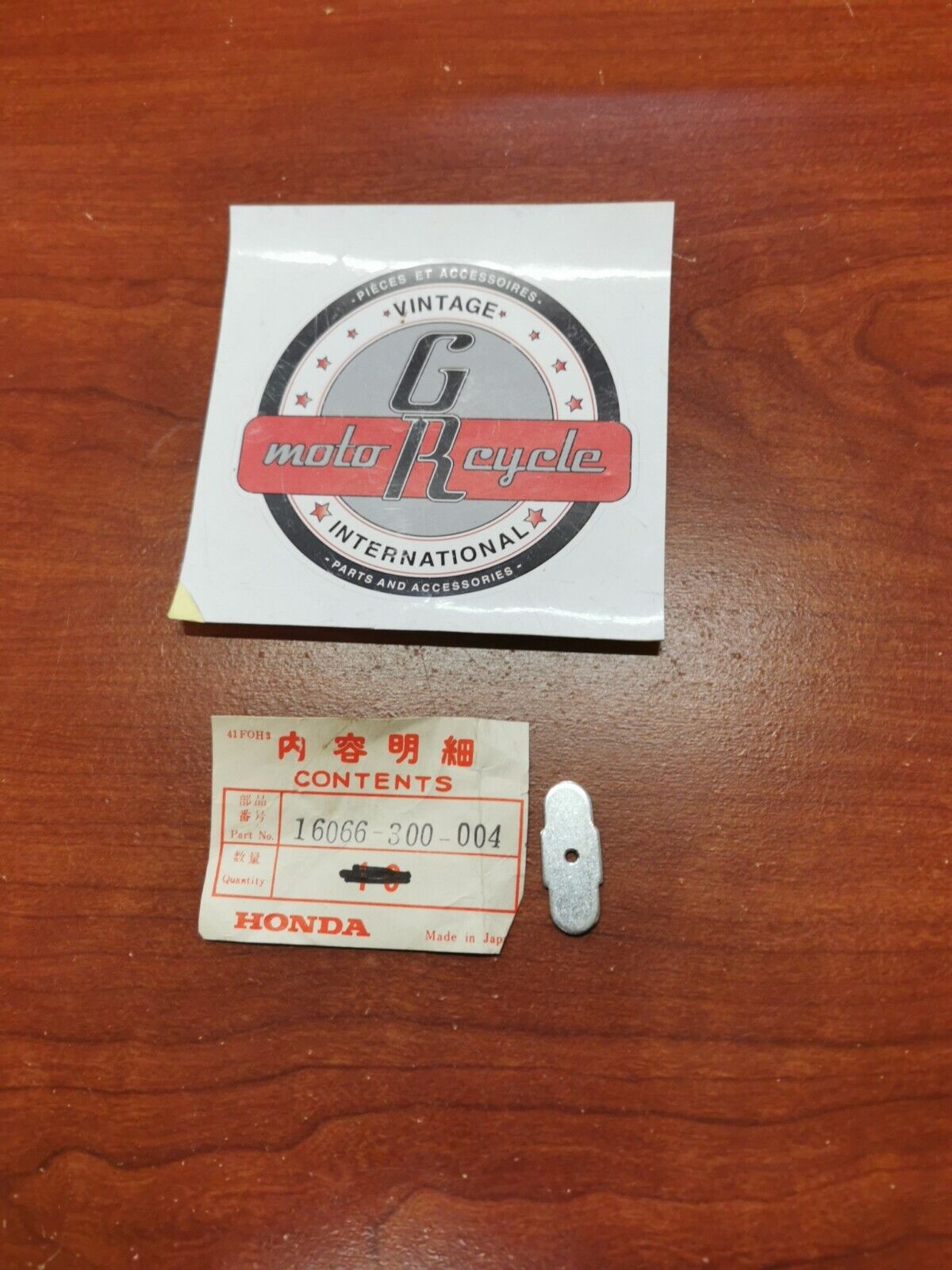 NOS Honda 1969 CB750K0 SPRING.SET PLATE 16066-300-004 H32