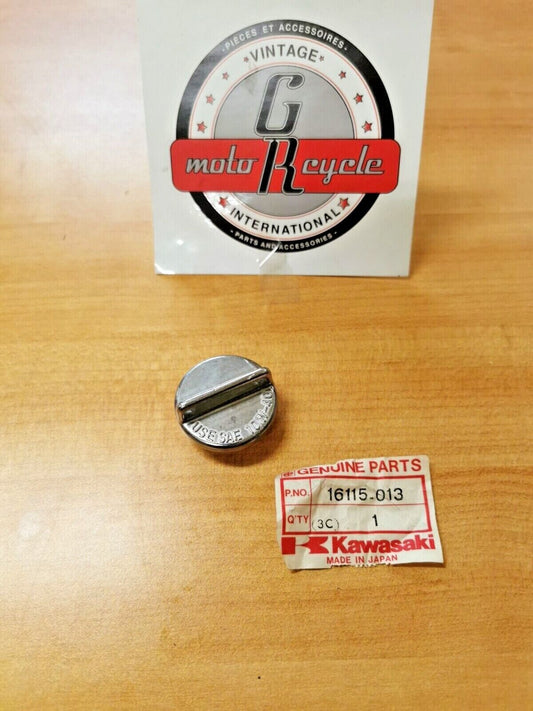 NOS KAWASAKI  KZ750 KZ400 KZ1000  1979 - 1989 CAP OIL FILLER  16115-013   K7