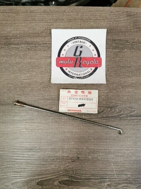 NOS HONDA CR125R 1979 - 1981 SPOKE B 9X236 97412-69312-Q0 H87