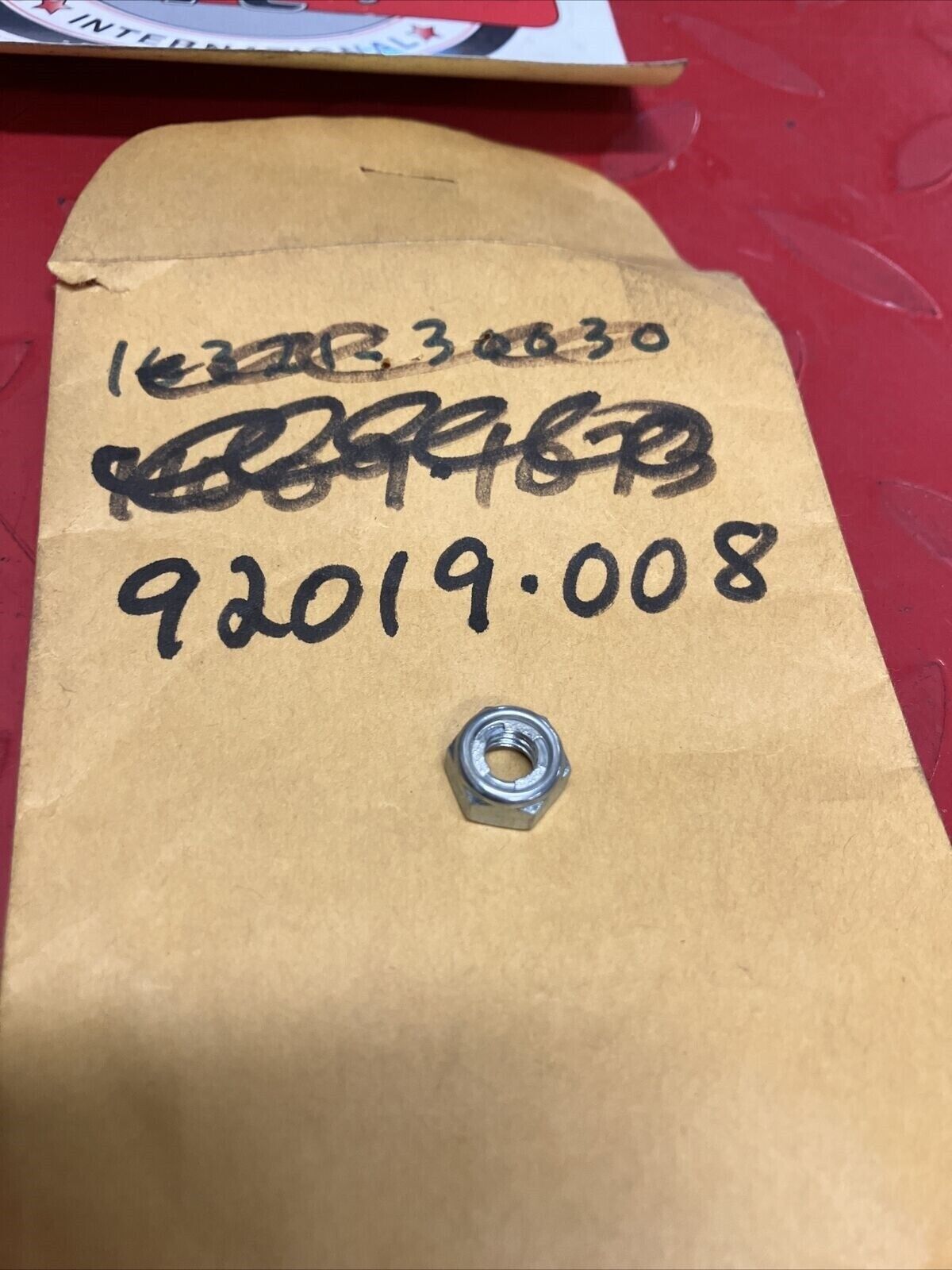 NOS KAWASAKI NUT 92019-008 K18
