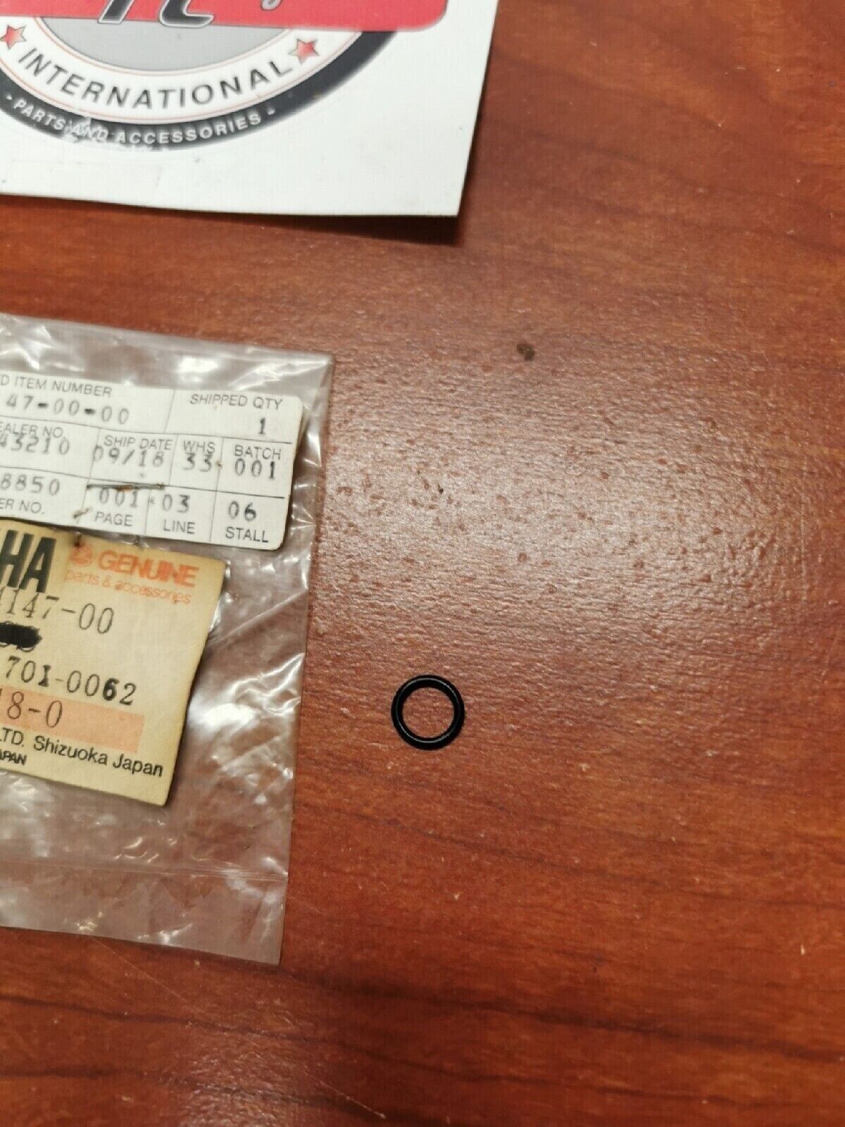NOS Yamaha O RING 8F2-14147-00-00 Y68