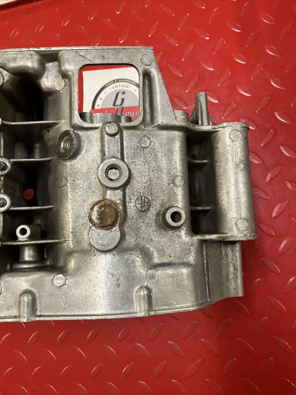 Yamaha RD400 1977 left right crankcase crank case assembly 1976 1978