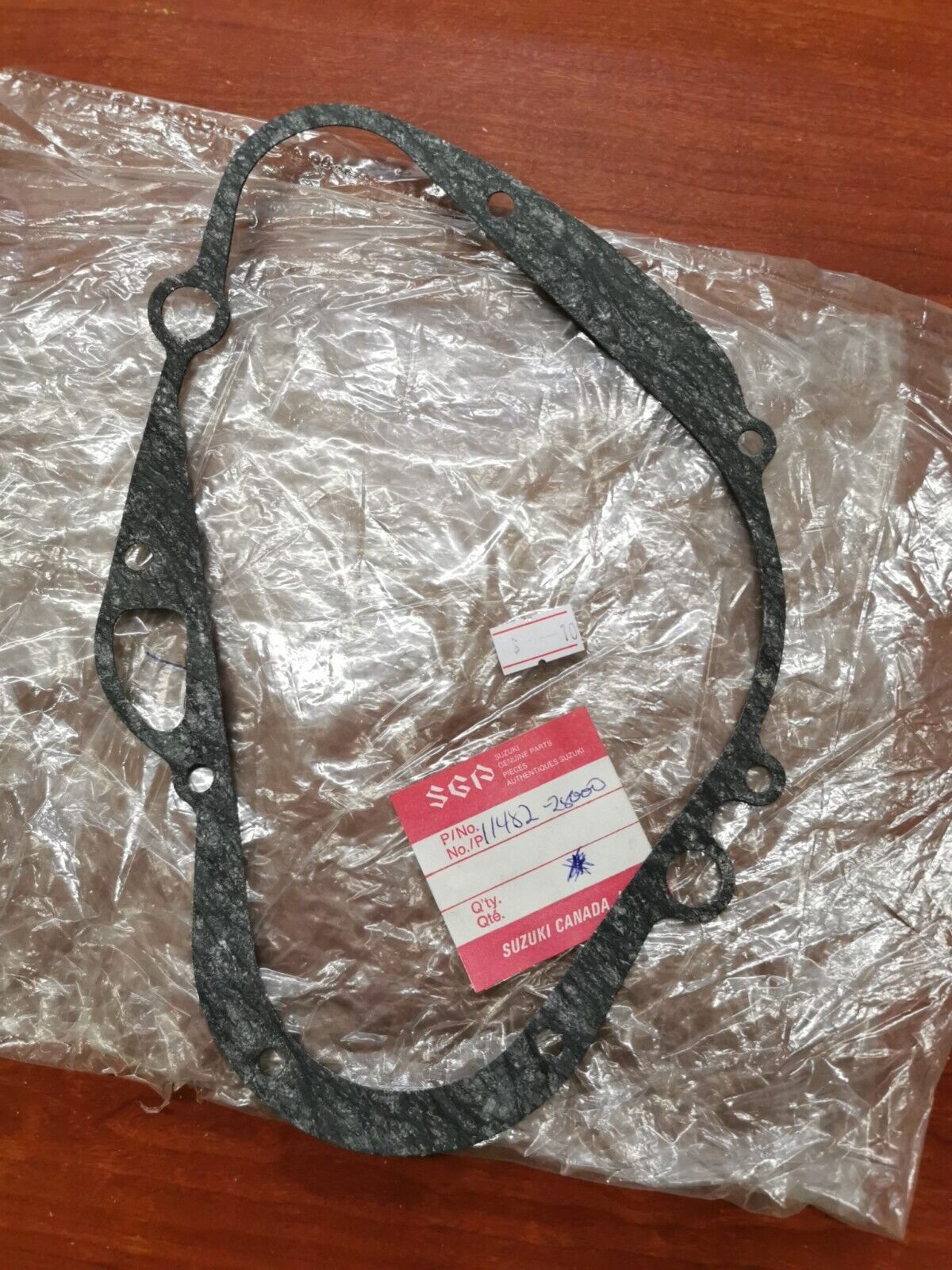 NOS Suzuki RM100 RM125 CLUTCH COVER GASKET 11482-28000 SUB. 11482-28001 S31