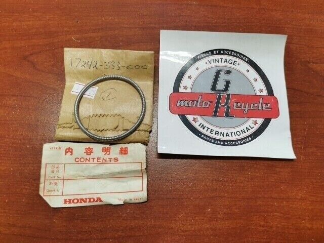 NOS Honda CB350F CB400F AIR CLEANER BAND 17242-333-000 H69