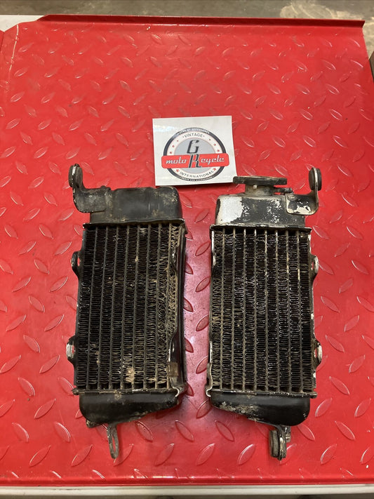 Honda CR250R 1984 Left right radiator