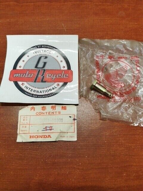 NOS Honda ANF125 C100 C50 C70 C90 CA125 BRAKE STOPPER BOLT A 92811-10000 H71