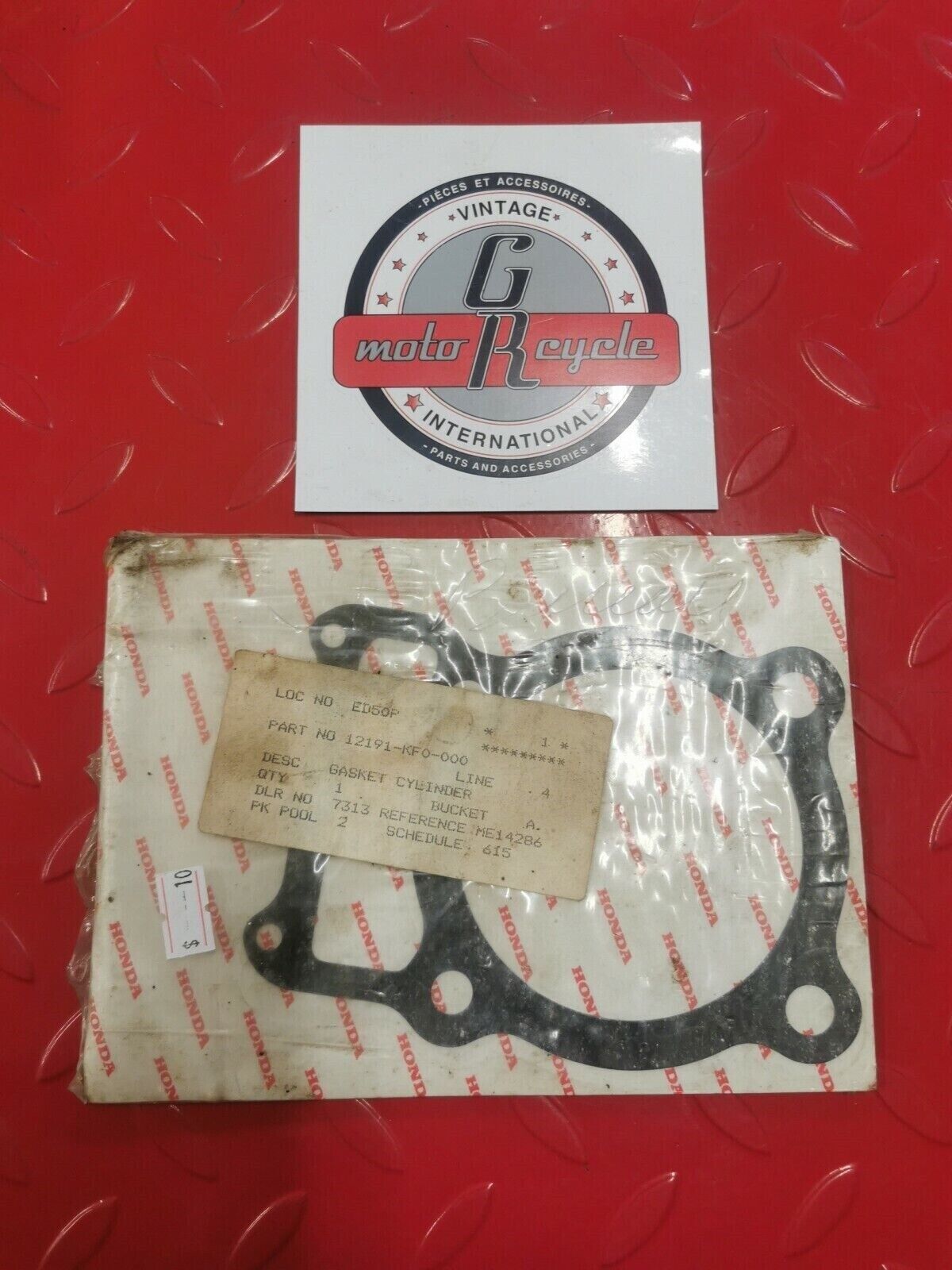 NOS Honda 1983 - 1985 XL350 XR350 CYLINDER GASKET 12191-KF0-000 H2
