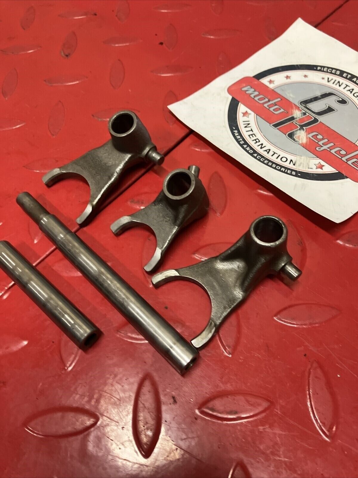 Honda CR80R 1986 transmission gearshift gear shift forks