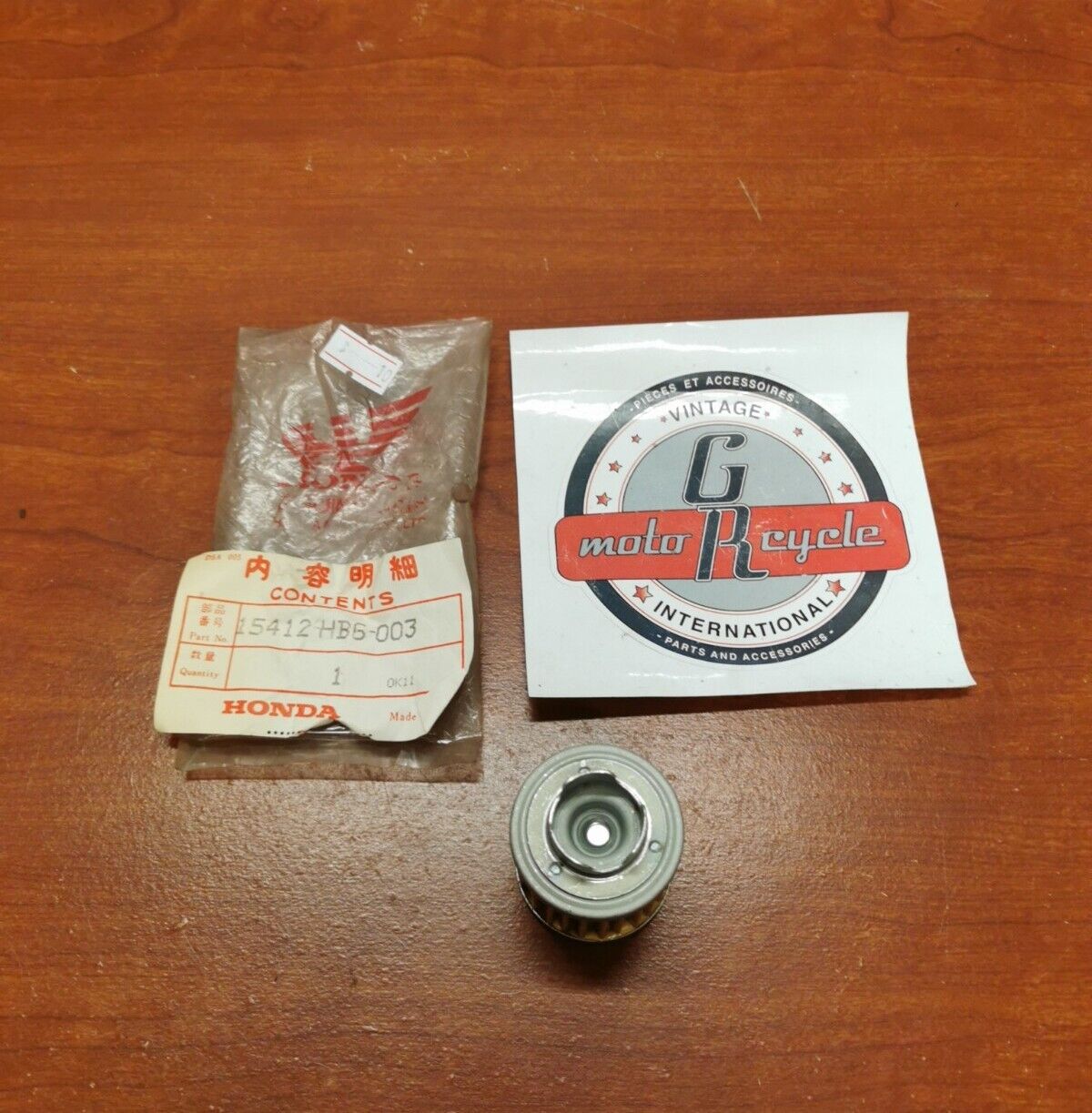 NOS Honda TRX125 ATC125M CB50R OIL FILTER 15412-HB6-003 H64