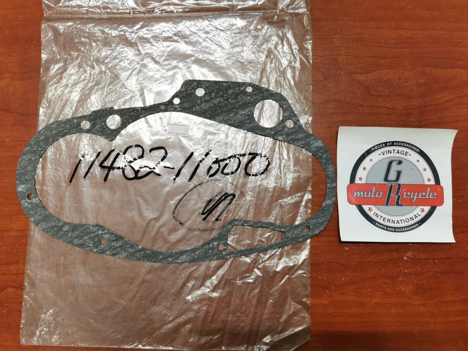 NOS SUZUKI 1969 T20 TC250 CRANKCASE RIGHT COVER GASKET 11482-11000 S31