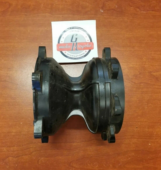 NOS Yamaha 1986 1987 YZ125 REAR HUB / LOW GLOSS BLK 1LX-25311-01-98 Y85