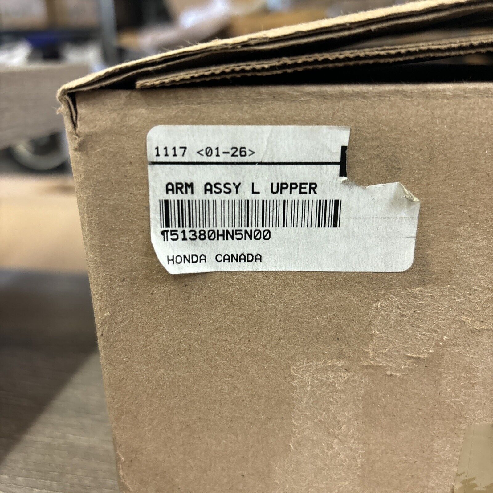 NOS Honda 2006 TRX350FE TRX350FM FRONT LEFT UPPER ARM 51380-HN5-N00 H115