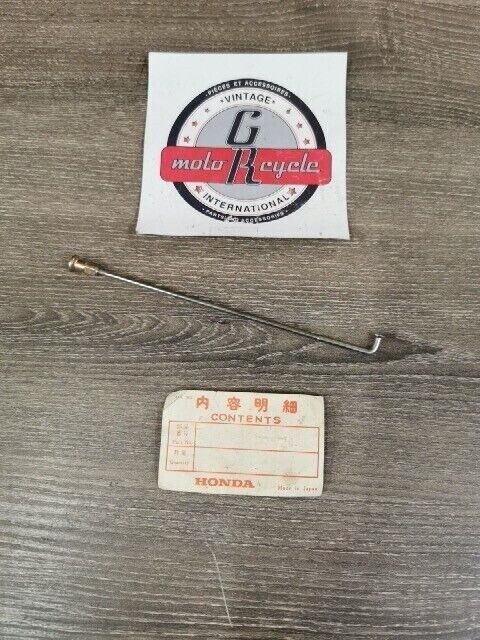 NOS HONDA CB200 CB200T 1975 1976 CL200 SL175 SPOKE B 9X162 5 97660-52165-10 H87