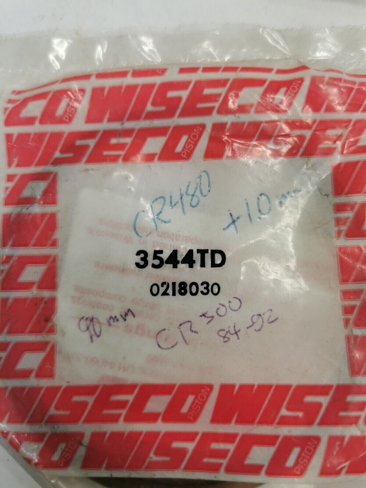 NOS WISECO HONDA CR480R 1982 1983  Ring Set 90.00mm 3544TD J20