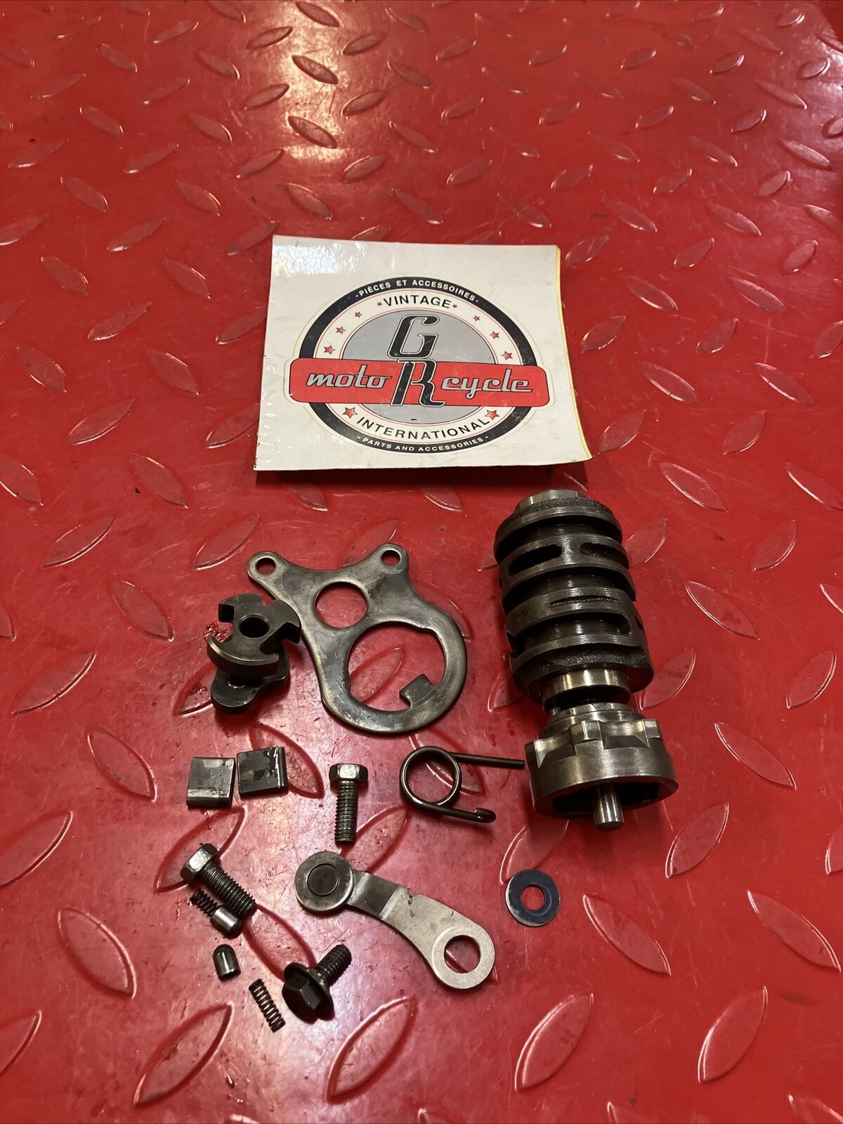 Honda CR80R 1990 transmission gearshift gear shift drum cam 24301-GBF-830 3