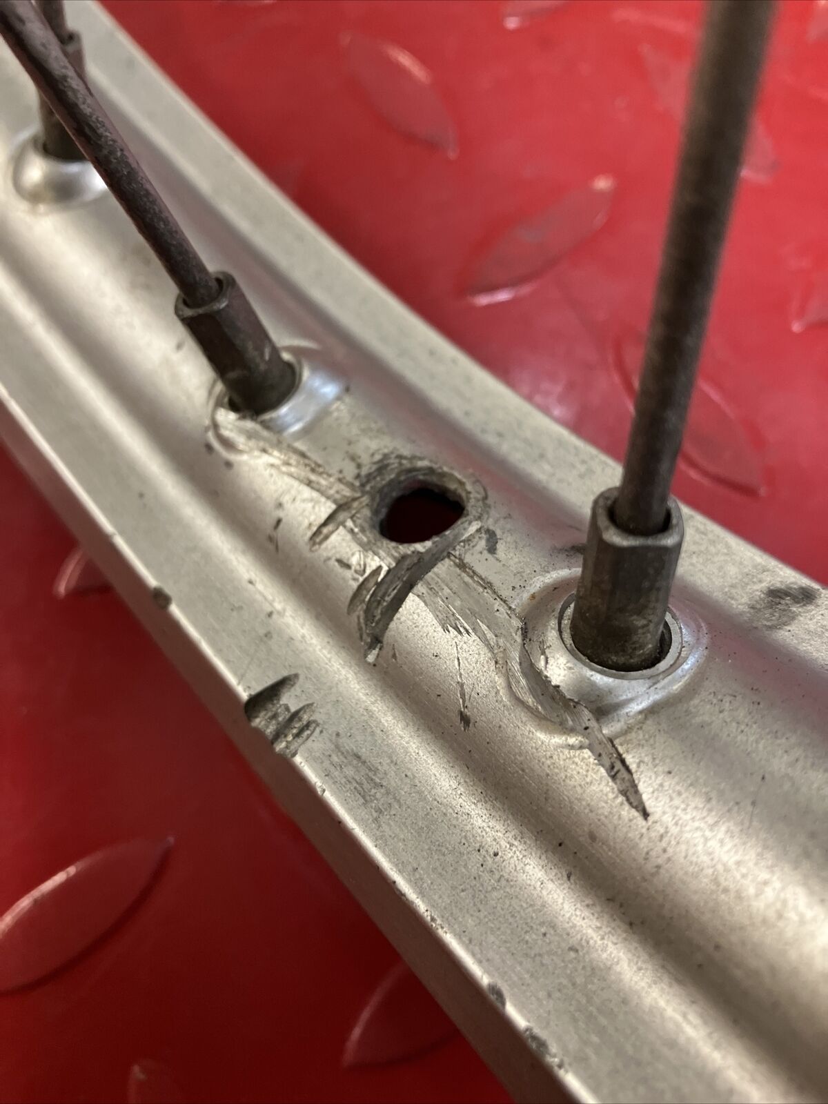 Honda CR80R 1990 front wheel hub rim 1986 1987 1988 1989 1991