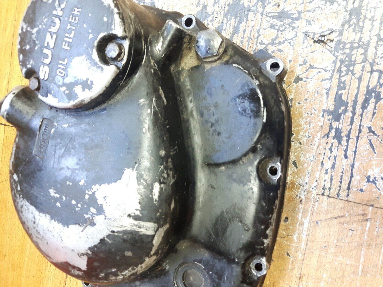 Kawasaki KLX125L 2003 right crankcase clutch cover 2004 2005 2006 KLX125
