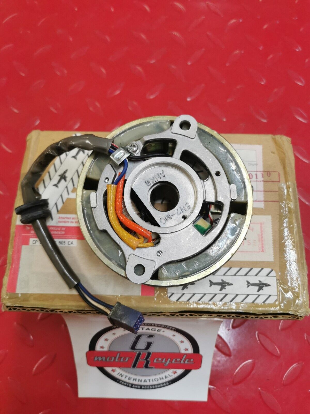NOS Yamaha 1982 MJ50J CDI MAGNETO ASSEMBLY STATOR FLYWHEEL 5N7-85500-M0-00 Y10