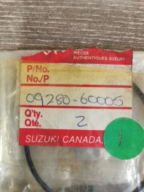 NOS SUZUKI DRZ125L LT160 DR200S DR200S GSXS1000 O RING 09280-60005 S36
