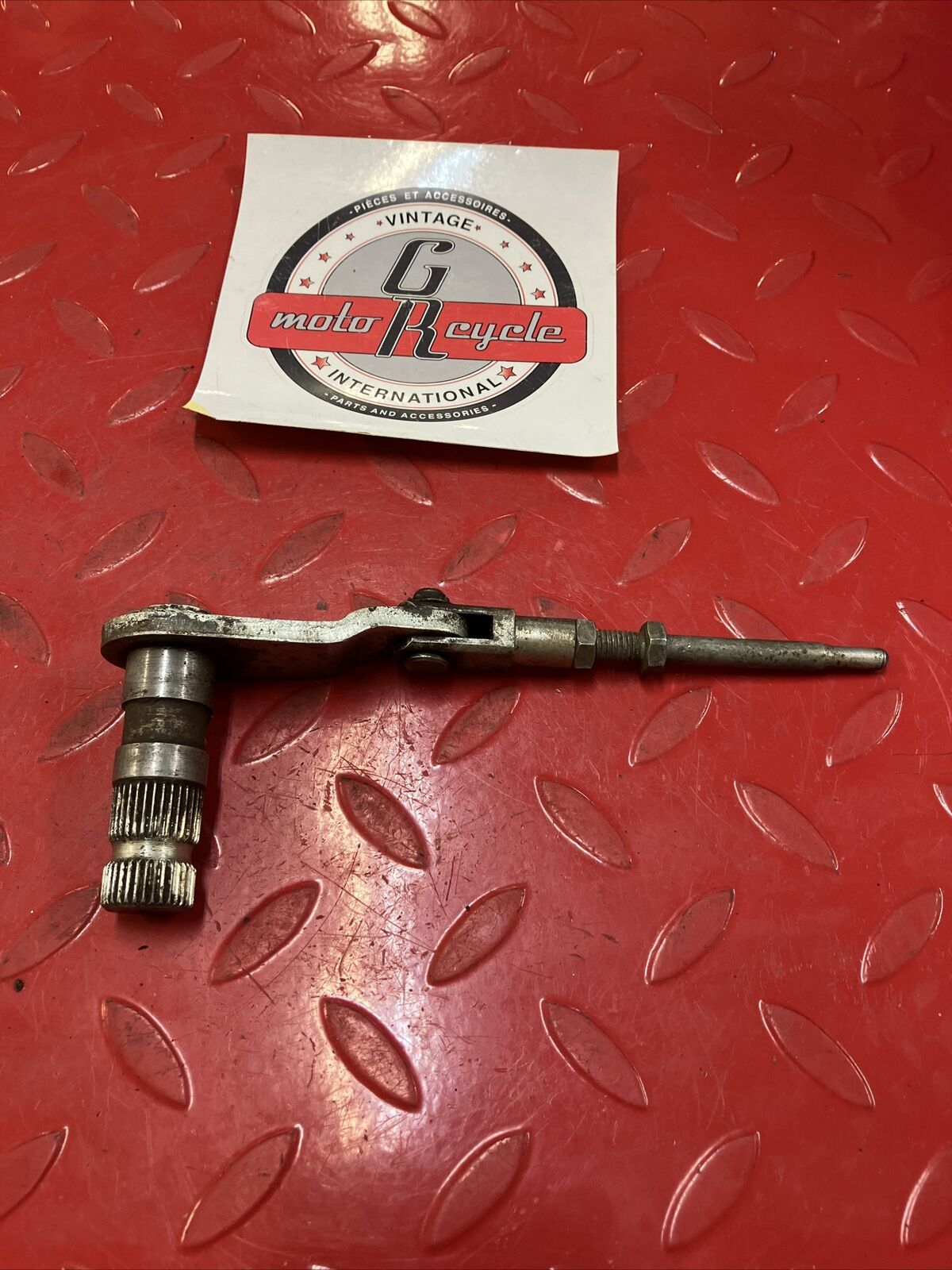 Yamaha RD400 1977 brake pedal shaft joint rod 1976