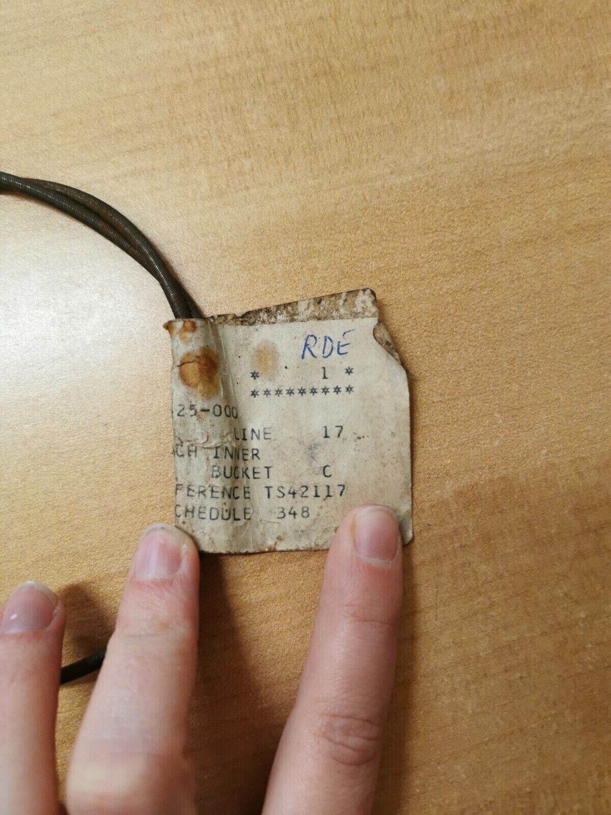 NOS Honda 1983 1984 VT500C CABLE, TACHOMETER (INNER) 37261-425-000 H26
