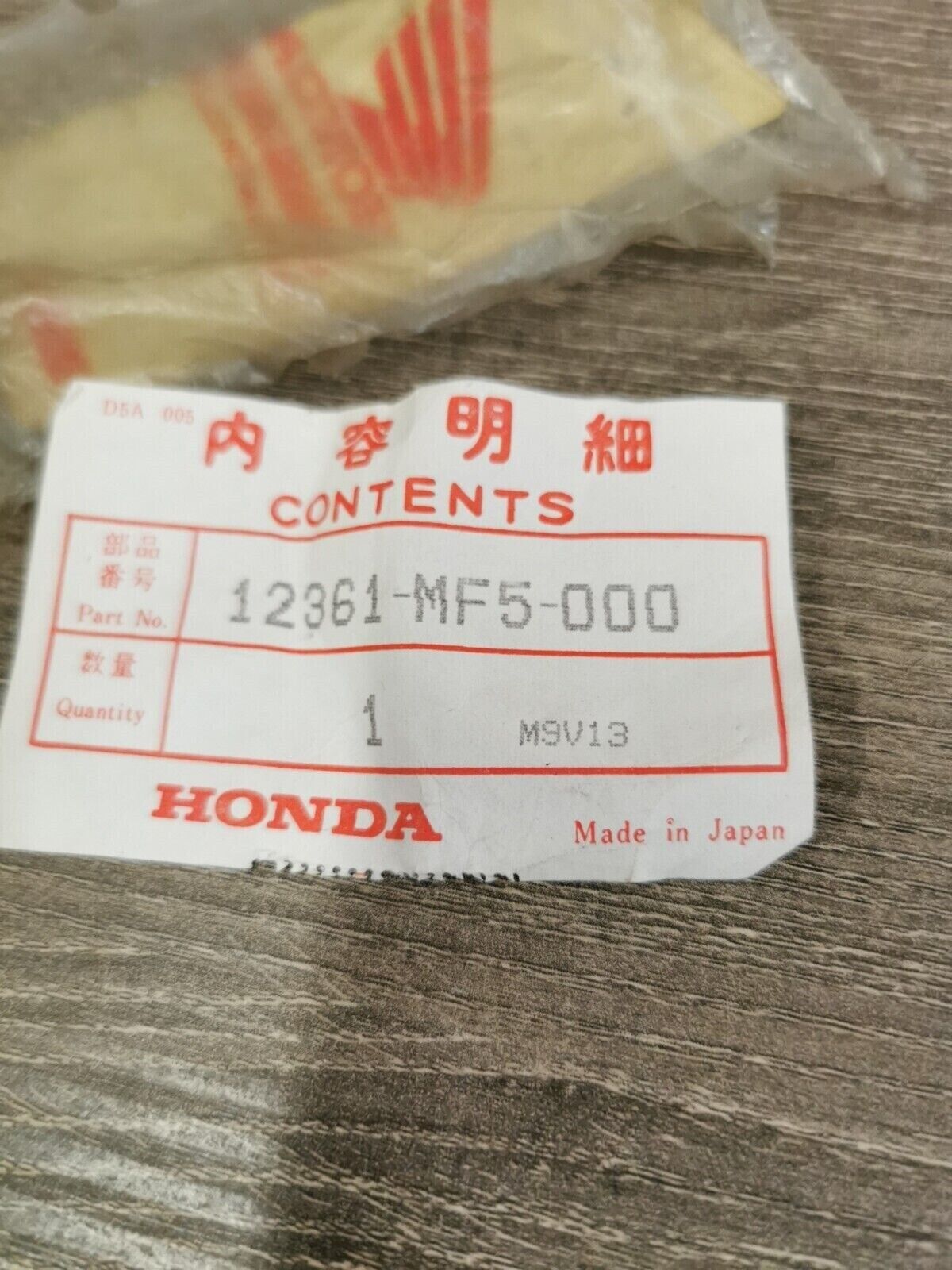 NOS HONDA VT500C XL600V 1984 -1990 CAP 12361-MF5-000 H48