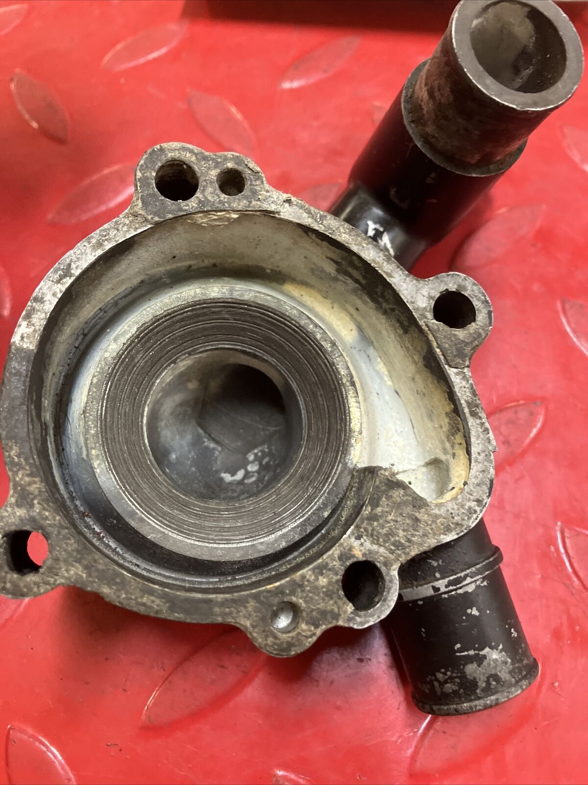 Kawasaki KX125 1983 waterpump water pump cover housing 1982 1984