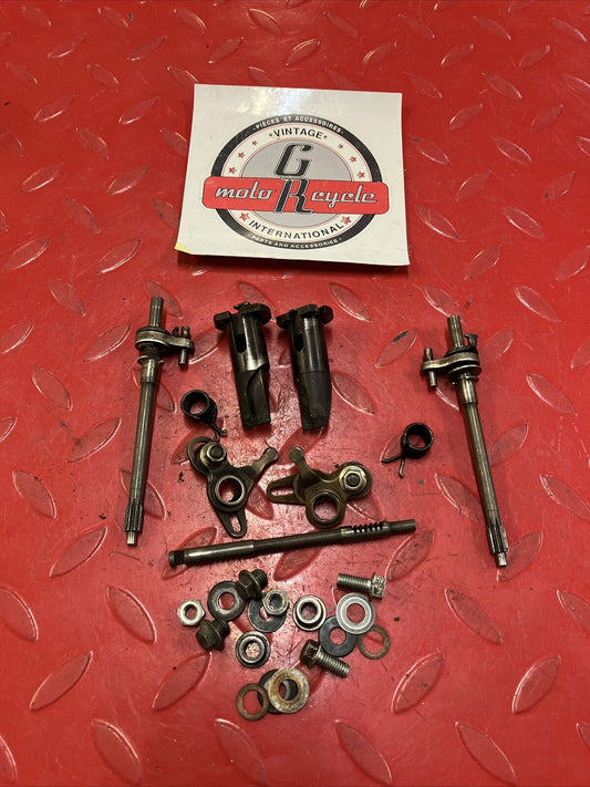 Honda CR250R 1988 exhaust power valve assembly rack 14600-KS7-830 14700-KS7-830