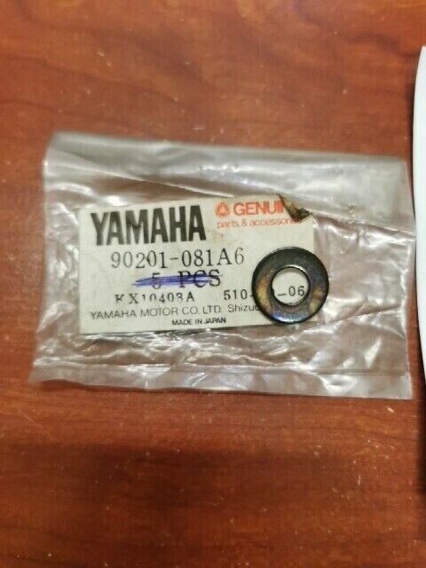 NOS Yamaha BW200 BW80 PLATE WASHER (3X3) 90201-081A6-00 SUB 90201-086P8-00 Y111